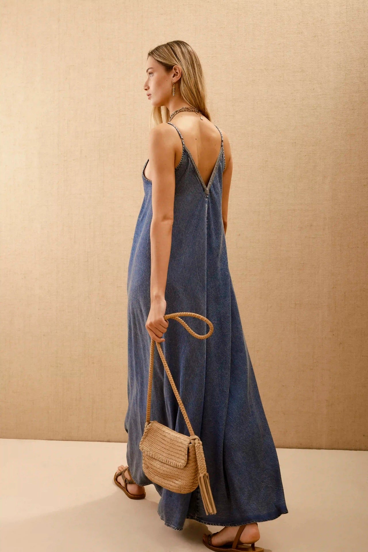 Vestido caroline tencel