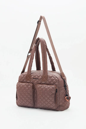 Cartera yoga matelasse