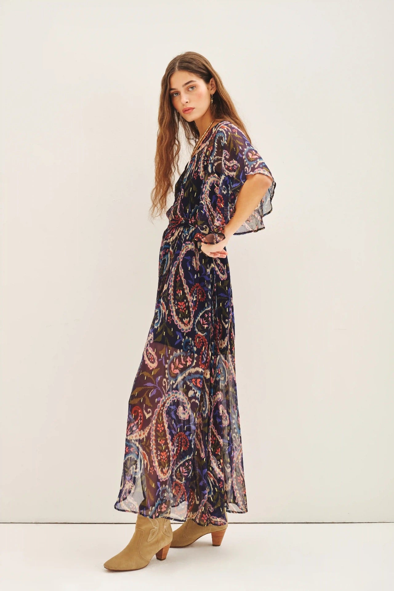 Vestido andrea paisley