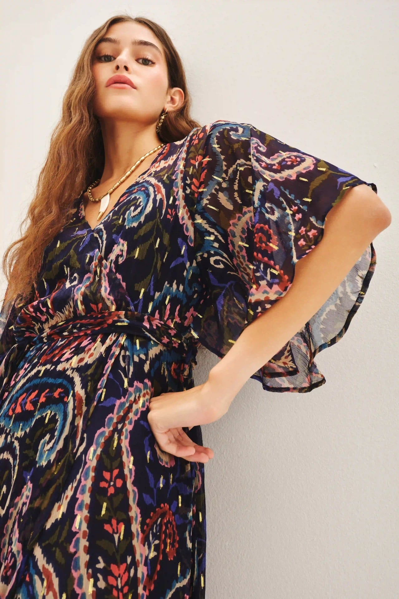 Vestido andrea paisley